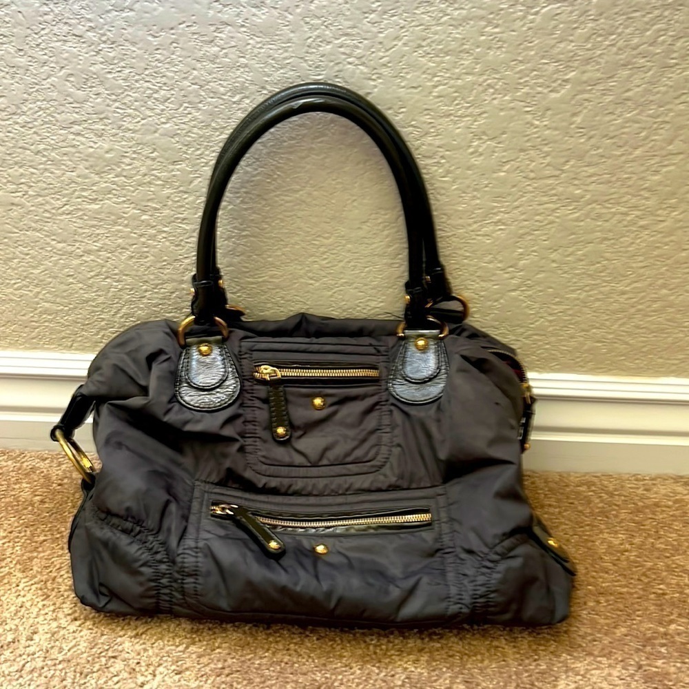 Tod's Nylon and Leather Shoulder bag